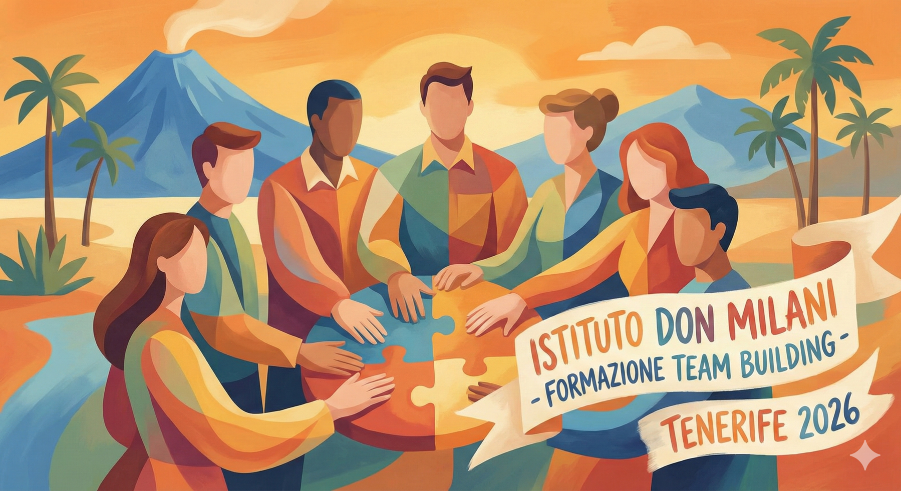 La Dirigenza del DON MILANI in formazione a Tenerife per una nuova cultura del Team Building